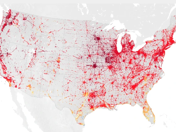 United States Heat Islands Map Picture 