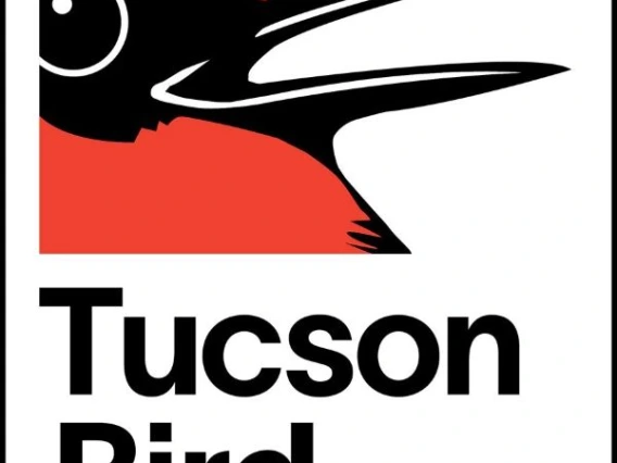 Tucson Bird Alliance with bird close up 