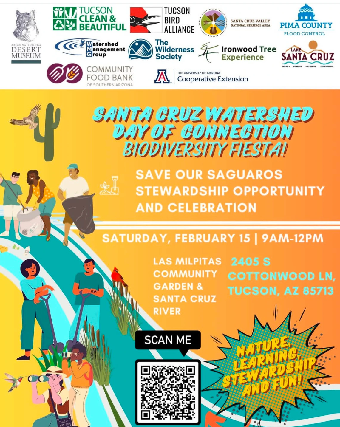 Santa Cruz Watershed Day of Connection poster 