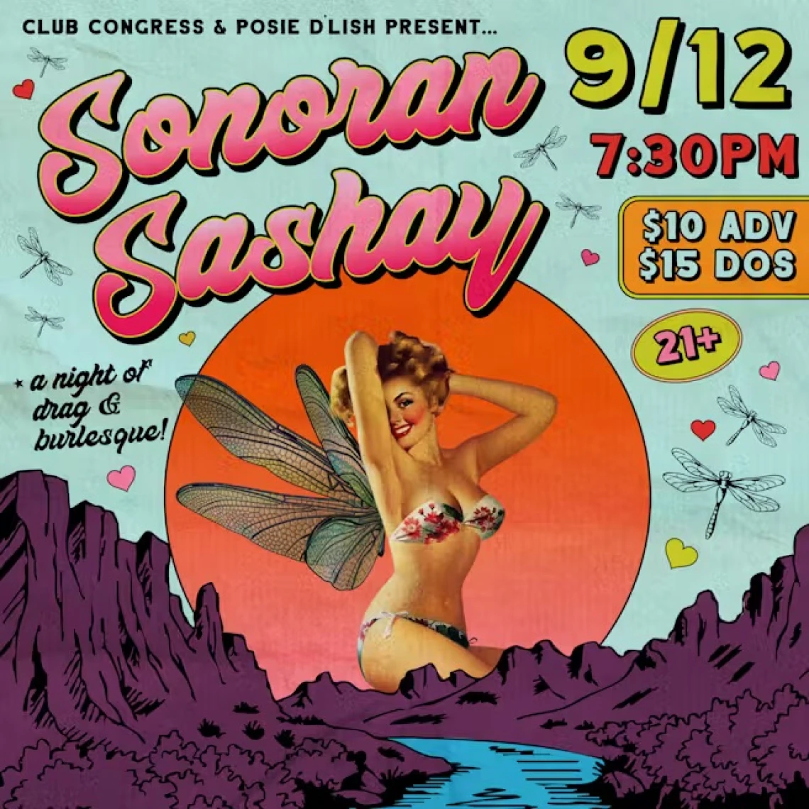 Sonoran Sashay show promotional poster