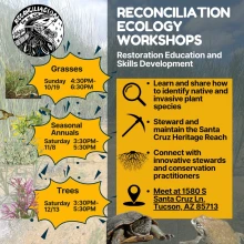 Reconciliation Ecology Workshop poster
