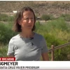 Image of Claire Zugmeyer by the Santa Cruz River